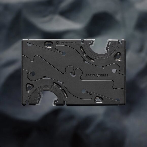 GEOMETRICAL Pocket Tripod Pro - Foldable Credit-Card-Size Phone Stand - Picture 2 of 7